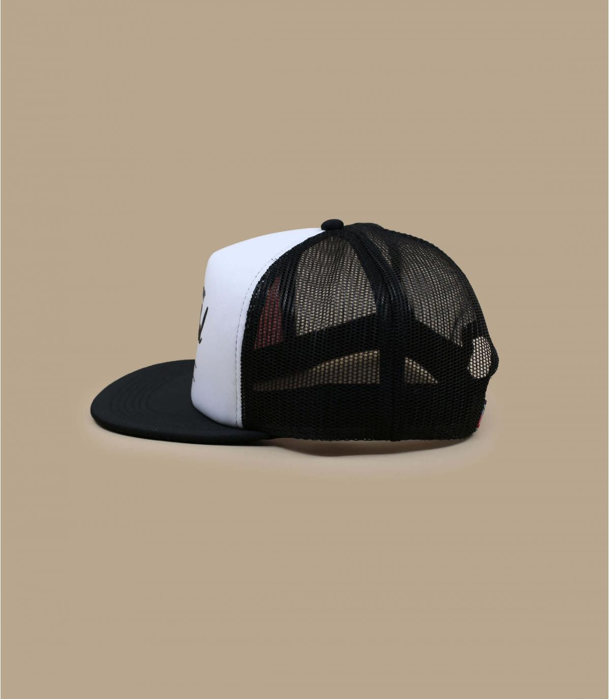 trucker Herschel bianco e nero